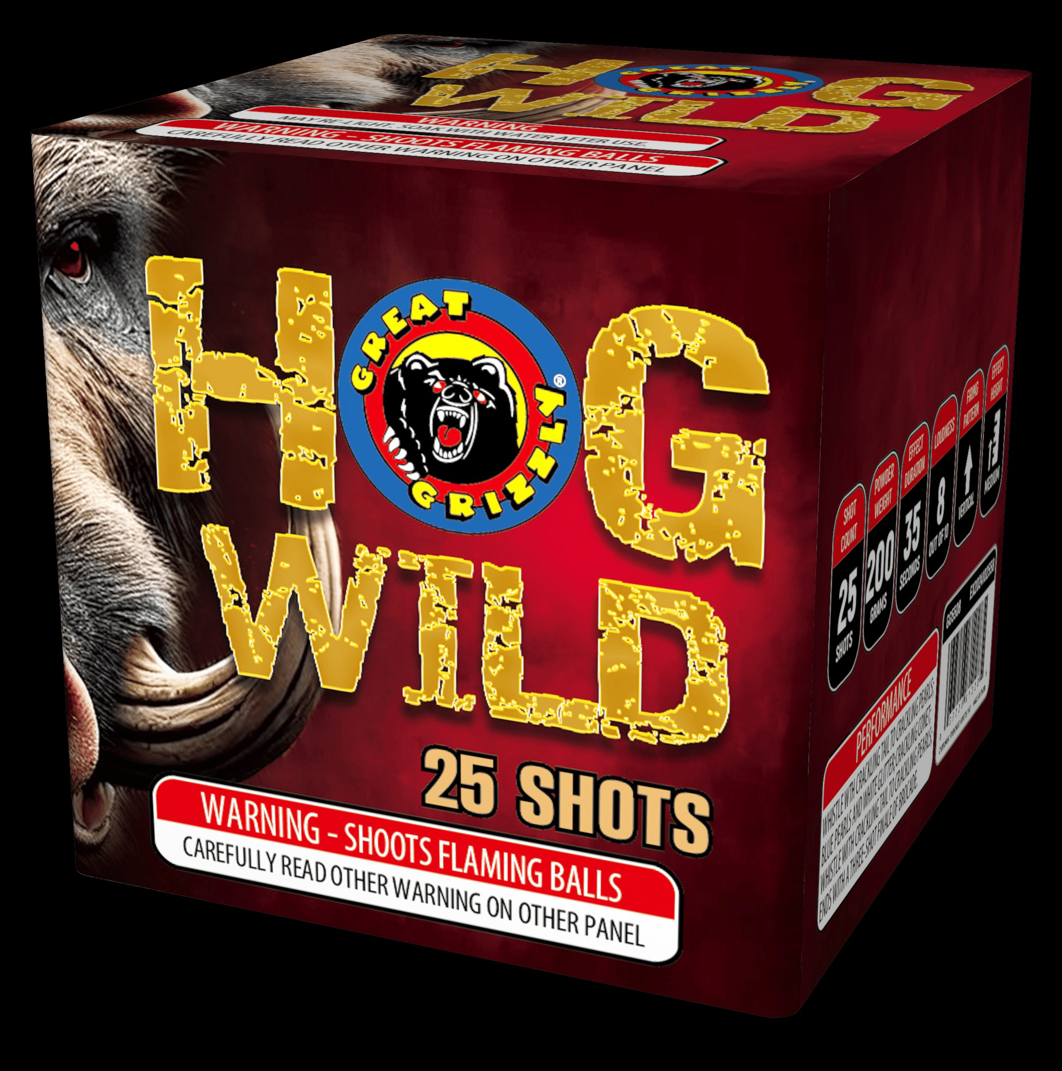Hog Wild 25-shot – Crossroads Fireworks Little Amana